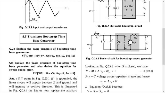 Transistor Bootstrap Time Base Generator 2021 07 15 смотреть онлайн