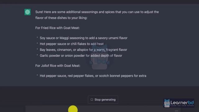 How to Generate Shopping List and Cooking Procedure with ChatGPT | Part 3 | Beginners Course 2023 смотреть онлайн