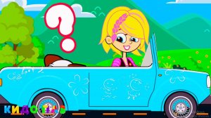 Врум Врум как говорят животные. Дыр-дыр едет синий трактор Песни для детей Кидо Паз