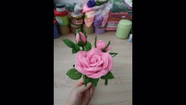 Букет из бисера. Bouquet of beads смотреть онлайн