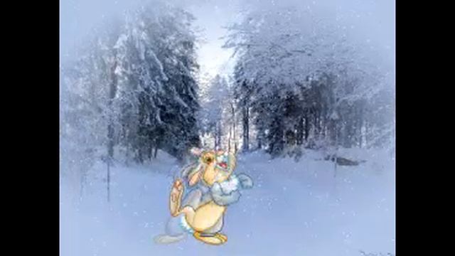 Серебристые снежинки--Детская новогодняя песня смотреть онлайн