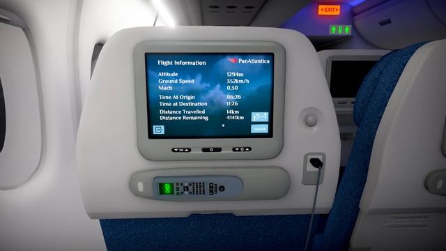 СИМУЛЯТОР АВИАПАССАЖИРА - AIRPLANE MODE
