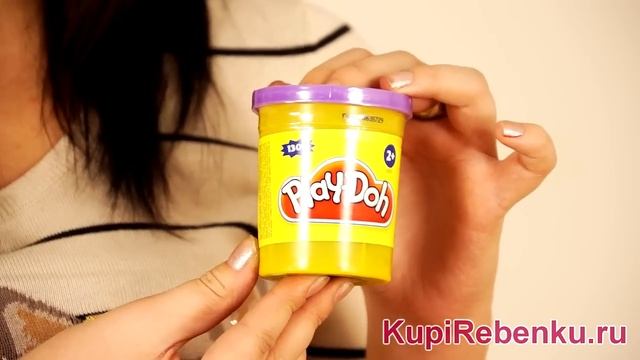 Play Doh Пластилин фиолетовый 22002 смотреть онлайн