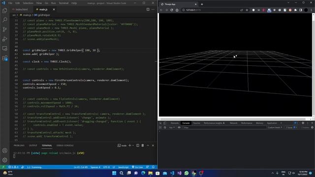 12 - More Camera Controls - ThreeJS Hindi Tutorials for Beginners смотреть онлайн