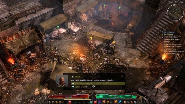 Spare Direni? What rewards if you let Direni live? How to get a strange key in Grim Dawn смотреть онлайн