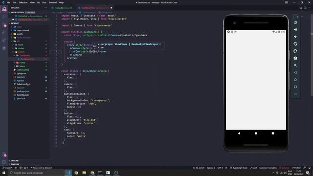 Como usar camera no React Native смотреть онлайн