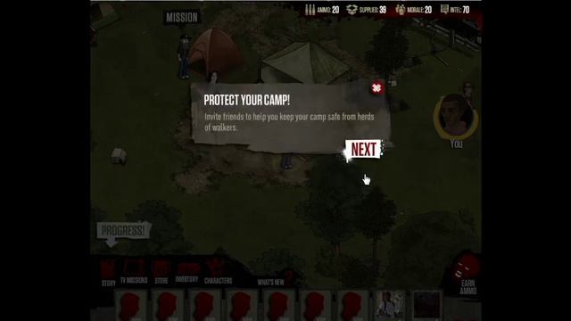 AMC The Walking Dead Social Game - INVITED - Part 1 смотреть онлайн