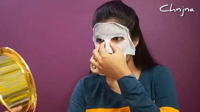 #garnier Garnier Green Tea & Hyaluron Serum Mask Honest Review+ Demo смотреть онлайн