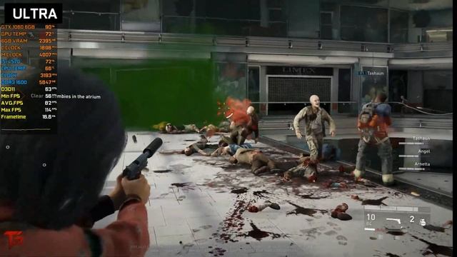 Gaming X 1060 6Gb - World War z Gameplay 1080p - i5 4570 - 8gb Ram - Ultra settings смотреть онлайн