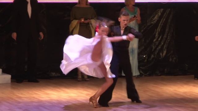 Olinichenko Nikita - Pustornakova Elizaveta, 1/2 Pasodoble смотреть онлайн