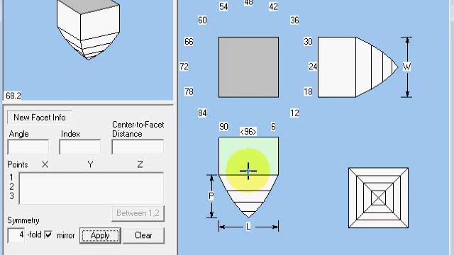 GemCad for Windows Tutorial: Baguette or Emerald Rectangle Cut смотреть онлайн