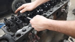 Быстрая регулировка клапанов Mercedes 817, 814 ОМ-366 #7