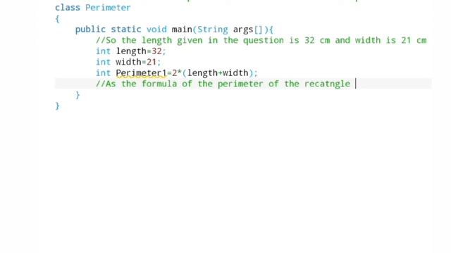 A Java program to determine the length of a strip to frame a photograph of 32cm and 21 cm | Rishu смотреть онлайн