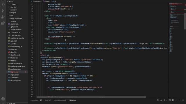React Native Chat Application | signin Page | Java Institute | Yehan Herath смотреть онлайн