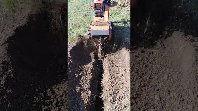 САМОХОДНЫЙ МИНИ ТРАНШЕЕКОПАТЕЛЬ ИЗ ЯПОНИИ смотреть онлайн