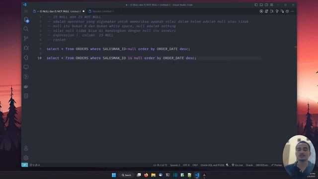 ORACLE DATABASE TUTORIAL #14 DATA NULL смотреть онлайн
