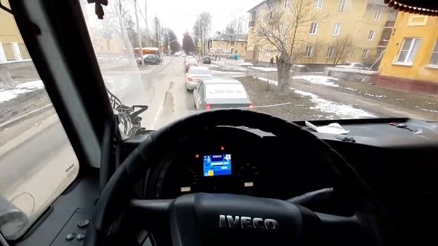 Последняя подготовка и выдвигаемся в рейс на Iveco stralis смотреть онлайн