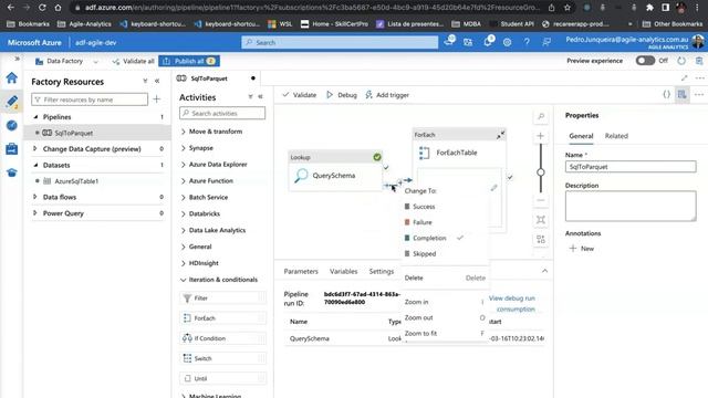 Bulk Copy from SQL DB to Data Lake Parquet using Azure Data Factory [ADF] смотреть онлайн