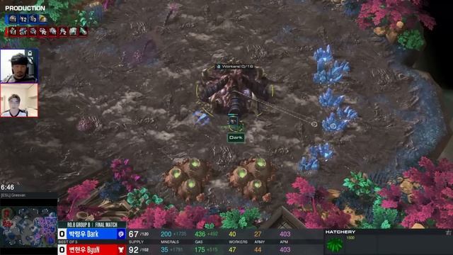 Byun's Early-game Reapers vs Dark | 2023 Global StarCraft II League Season 1: Code S смотреть онлайн