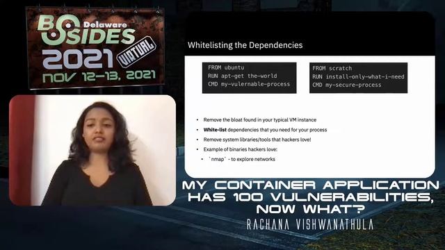Security BSides Delaware 2021 - My container application has 100 vulnerabilities, now what? смотреть онлайн
