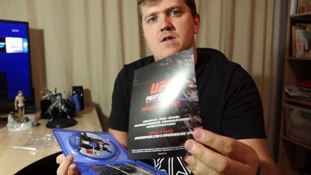 UFC 4 РАСПАКОВКА ИГРЫ + ПОДАРОК !!! EA Sports UFC 4 PS4 смотреть онлайн