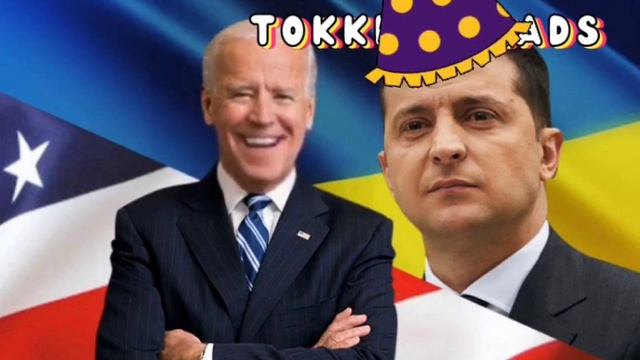 Deepface. Байден и королева о Зеленском. Под песню Какое небо голубое Булата Окуджава