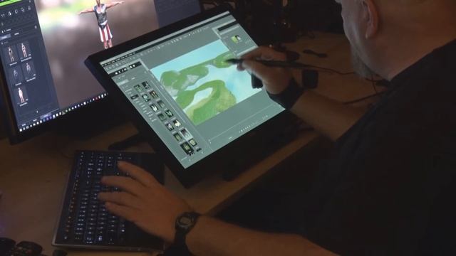 UGEE 2150 Drawing Monitor & iClone смотреть онлайн
