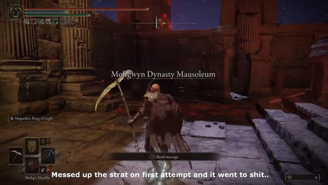 Elden Ring - Mohg, Lord of Blood (No Summons) (Dex/Faith Powerstance Sycthes Build) (Quick Kill) смотреть онлайн