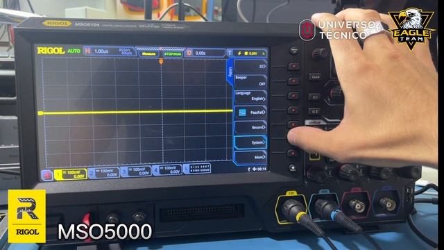 Como ativar as decodificações do Osciloscópio Rigol MSO5000 MSO5104 MSO5074 смотреть онлайн