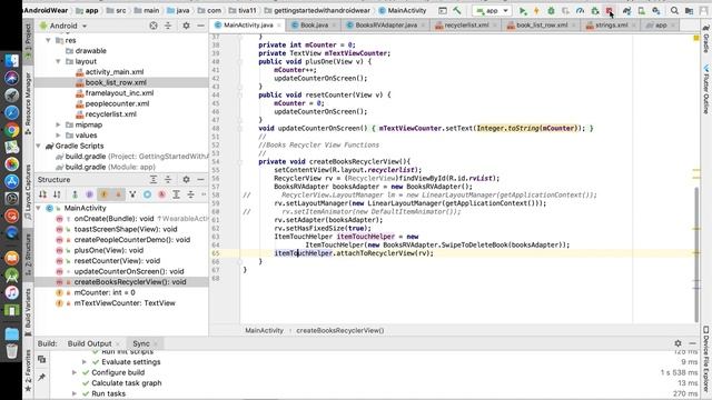 WearOS Programming with Android Studio 3.4 - 05 RecyclerView Basics смотреть онлайн