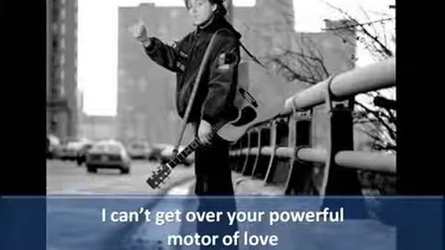 Paul McCartney Motor Of Love Lyrics смотреть онлайн