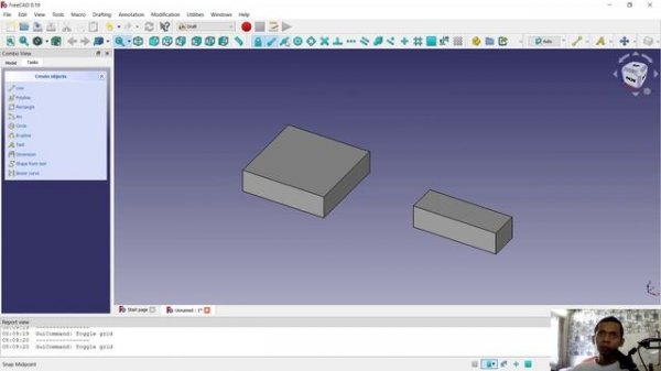 FreeCAD How To Move Objects