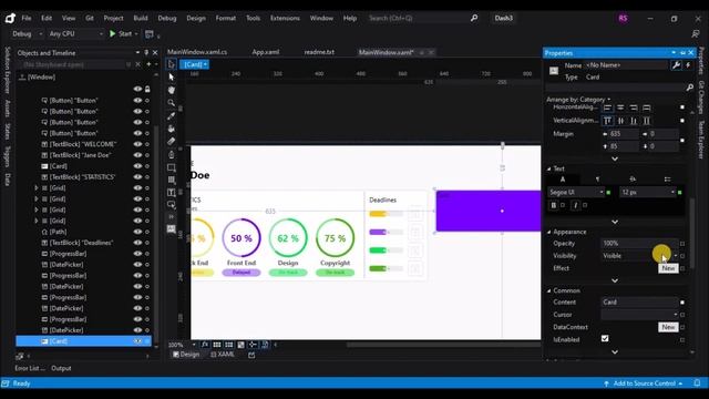 WPF Tutorial : DASHBOARD design in Visual studio blend | Handy Controls | Live Charts | User Contro смотреть онлайн