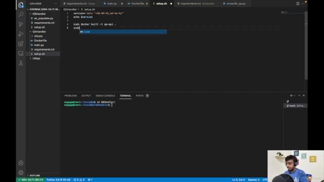 8.3 Build Docker Image for QA Handler смотреть онлайн