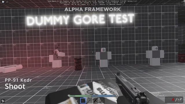 Weapons Showcase (Roblox Blood Engine - Alpha Test) смотреть онлайн