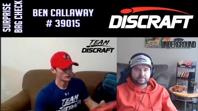 Discraft In the Bag- What is in Ben Callaways Bag? Surprise Bag Check! смотреть онлайн