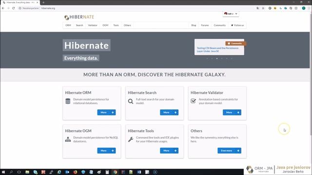 Java Persistence: JPA a Hibernate смотреть онлайн