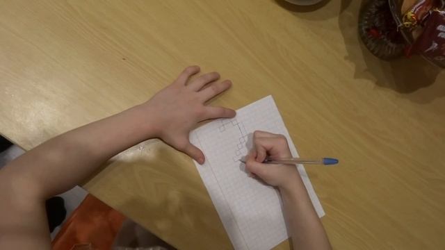 Рисование по клеточкам, сердце. смотреть онлайн