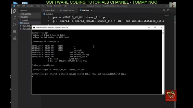Creating C++ DLL to be used by C# (C Sharp) Application | Software Coding Tutorials Channel смотреть онлайн