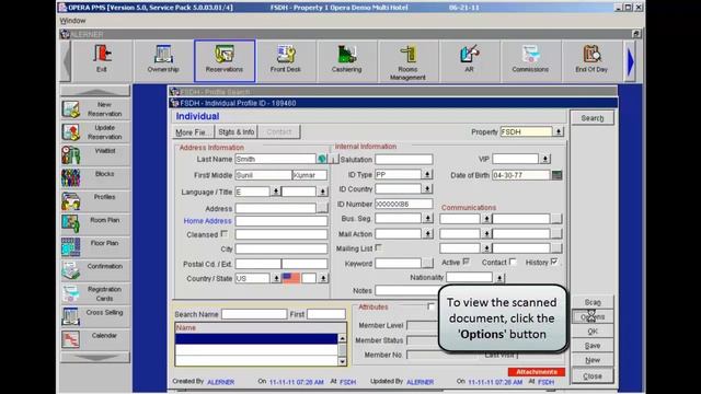 TTI Opera Interface Demo смотреть онлайн