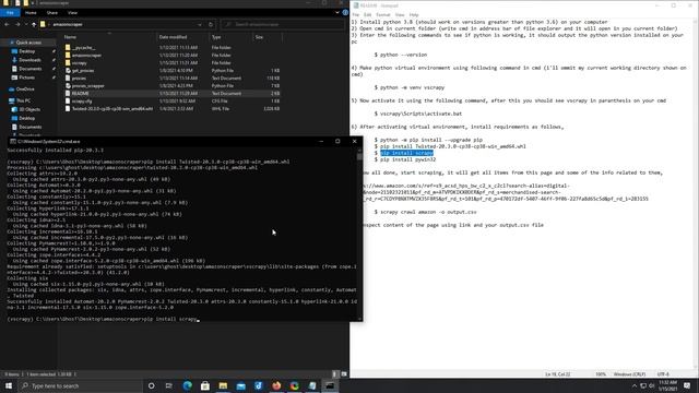 Web scraping of Amazon page using python смотреть онлайн