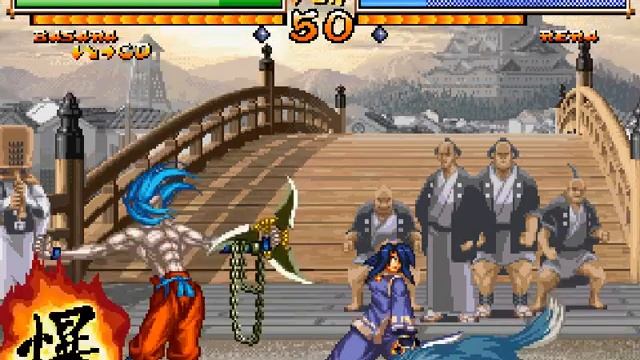 Samurai Shodown V Special - Kubikiri Basara Decapitates Everyone смотреть онлайн