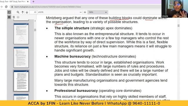 ACCA I Business & Technology I Mintzberg Configuration смотреть онлайн