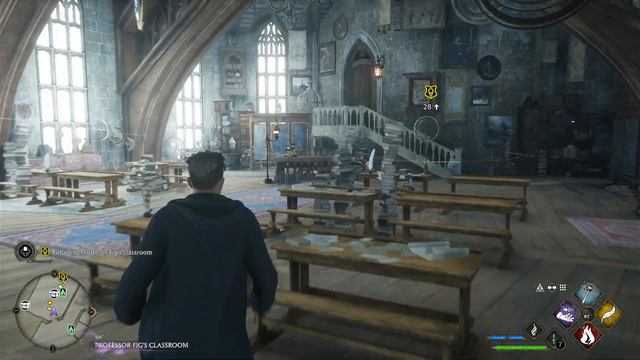 Secrets of the Restricted Section - HOGWARTS LEGACY - XBOX SERIES S - Walkthrough Gameplay #4 смотреть онлайн
