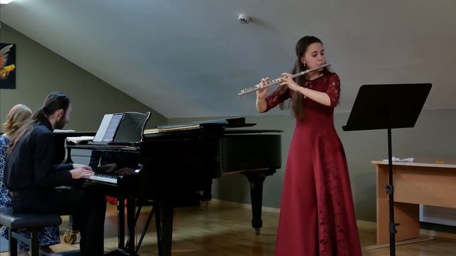 С. Франк Соната для скрипки и фортепиано (переложение для флейты и фортепиано) смотреть онлайн