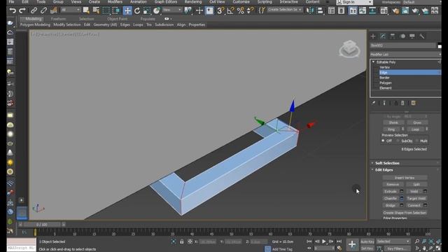Modeling Low poly Table - 3ds max beginner tutorial смотреть онлайн