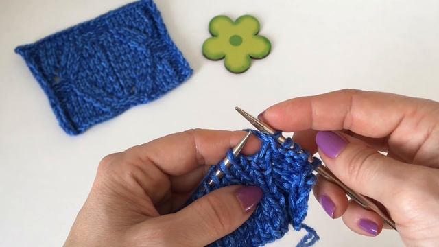 Вяжем вместе Плед//Узор 17. смотреть онлайн