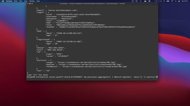 Aggregation framework van MongoDB смотреть онлайн