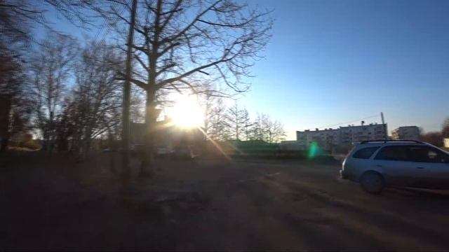 Оха сегодня. Обзор новых домов. Прогулка по г. ОХА ул Блюхера. смотреть онлайн