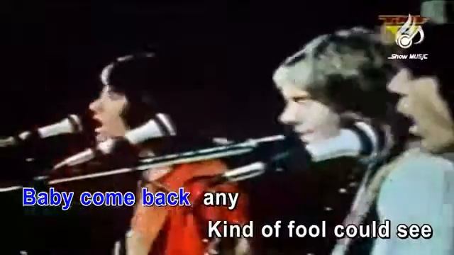 Player Baby Come Back Lyrics Video Karaoke Singalong Music Video смотреть онлайн